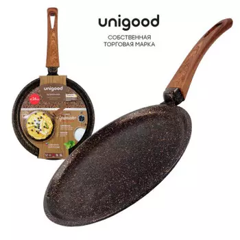 Сковорода 24 см Unigood блинная антипригарное покрытие