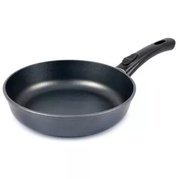 Сковорода 24см Нева-металл литая съемная ручка