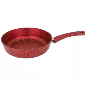 Сковорода 28 см агнесс глубокая антипригарное мраморное покрытие гранит 952-010