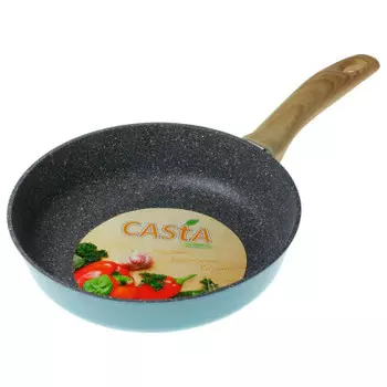 Сковорода 28 см каста голубой кс28-св/л