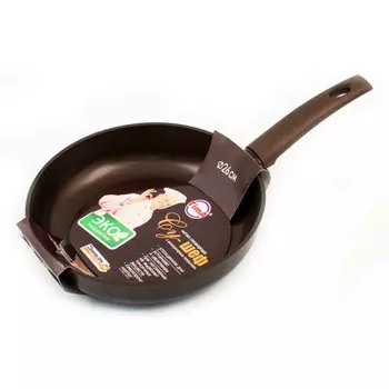 Сковорода су-шеф д260 с пластиковой ручкой без крышки 2613 п