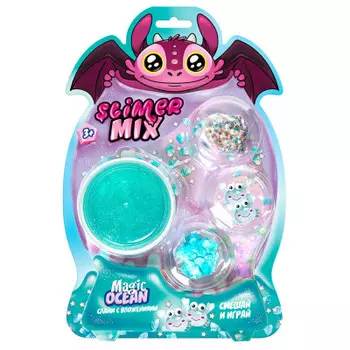 Слайм магик океан 180 г бирюзовый