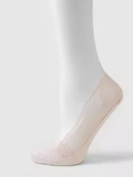 Следки женские ойман капроновые с силиконом 1 пара розовый 8012