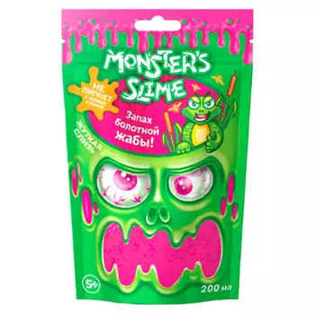 Slime Monsters болотная жаба 200мл ms001