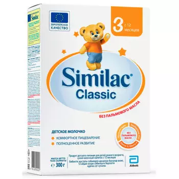 Смесь молочная Similac-3 классик с 12 месяцев 300г