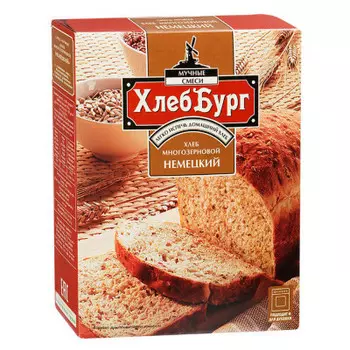 Смесь мучная Хлеббург 400г немецкий хлеб