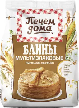 Смесь мучная печем дома 300 г блины мультизлаковые