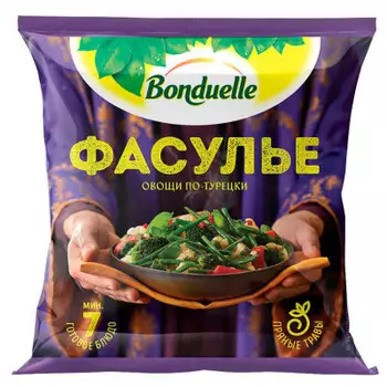 Смесь овощная фасулье 400 г бондюэль