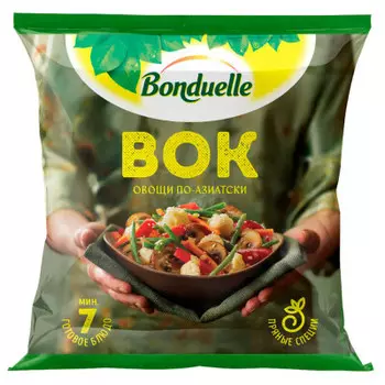 Смесь овощная вок азия 400 г бондюэль
