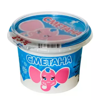 Сметана 180г 25% стакан кузминки- молоко