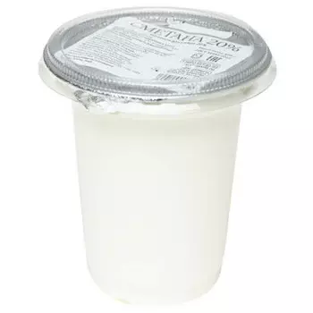 Сметана макларин 300 г 20% стакан