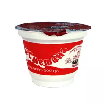 Сметана щедрая буренушка 400 г 25%