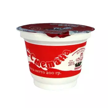 Сметана Щедрая буренушка 500г 15%