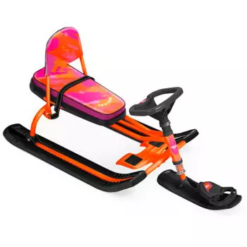 Снегокат ника тимка спорт 4-1 оранжевый каркас тс4-1/cl2