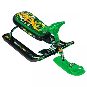 Снегокат ника тимка спорт 5 граффити зеленый каркас тс5/гз2