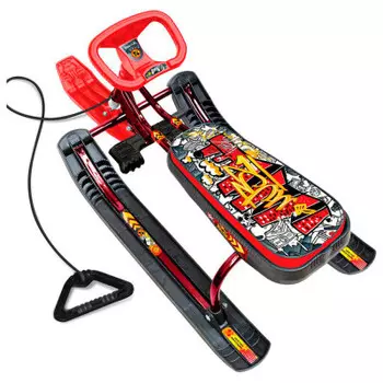 Снегокат тимка спорт-1 граффити красный ника тс1