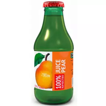 Сок баринофф 0,25л грушевый с мякотью ст/б