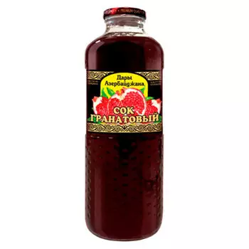 Сок дары азербайджана 1л гранатовый ст/б