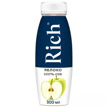 Сок рич 0.3 л яблоко пэт