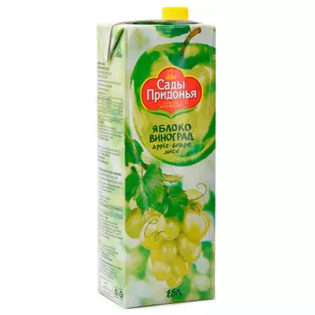 Сок Сады придонья яблоко-виноград 1,5л