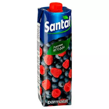 Сок сантал 1 л лесные ягоды