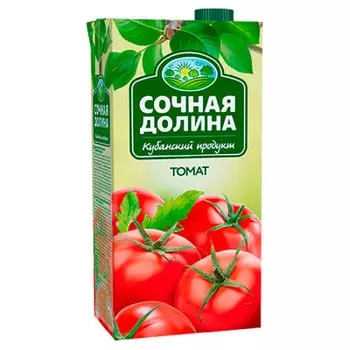 Сок сочная долина 1,93л томат
