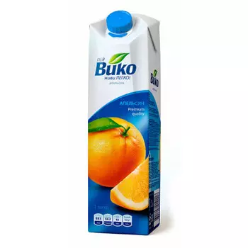 Сок Вико 1л, апельсин