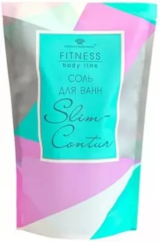 Соль для ванн фитнес 1000 г слим-контюр дой-пак