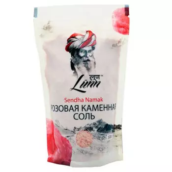 Соль Lunn 500г розовая