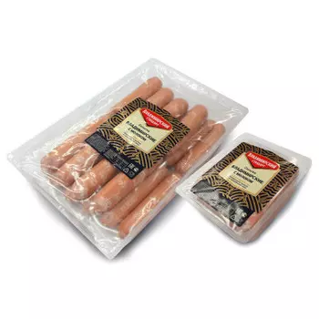 Сосиски владимирские с молоком ц/ф продукт мясной кат.б колбасное изделие владимирский