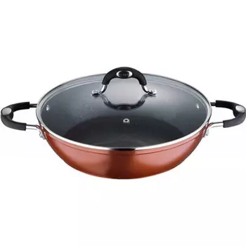 Сотейник с крышкой 28см 3,5л индукия Bergner