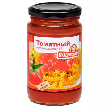 Соус буздякский 350 г томатный традиционный ст/б