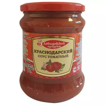 Соус Давыдовский продукт 460г краснодарский ст/б твист