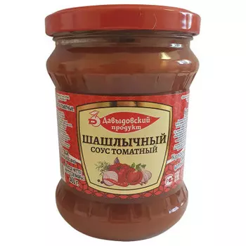 Соус Давыдовский продукт 460г шашлычный ст/б твист
