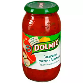 Соус Dolmio с паприкой цуккини и базиликом 500г
