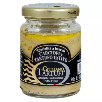 Соус Giuliano Tartufi 80г из артишоков с черным трюфелем ст/б