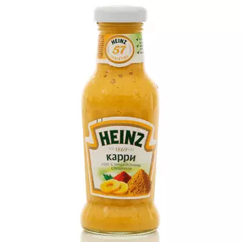 Соус хайнц 250г карри ст/б