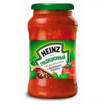 Соус хайнц 450г традиционный ст/б