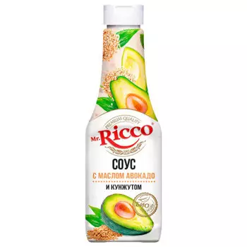 Соус мистер рикко 310 г с маслом авокадо и кунжутом пэк-бутылка