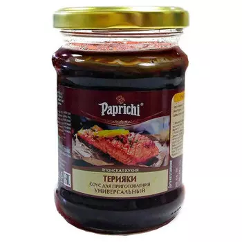 Соус папричи 280 г терияки ст/б
