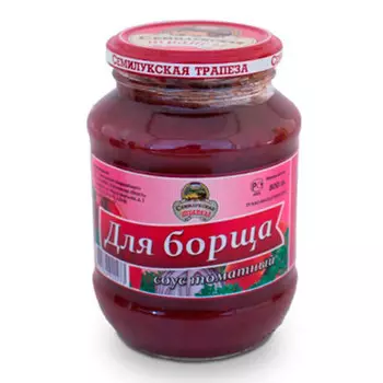 Соус семилукская трапеза 500 г для борща ст/б твист