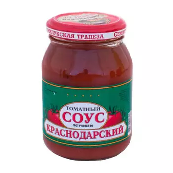 Соус Семилукская Трапеза 500г томатный краснодарский гост ст/б твист