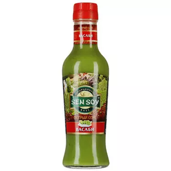 Соус Sen Soy 245г острый васаби ст/б