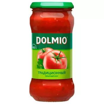 Соус томатный долмио 350 г традиционный ст/б