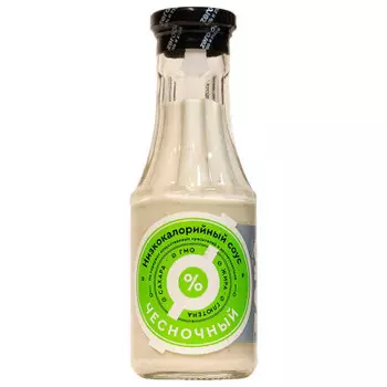 Соус зеро 330 г чесночный низкокалорийный