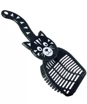 Совок для кошачьего туалета адель-пет фигурный 28.0 х12.5 см 18076