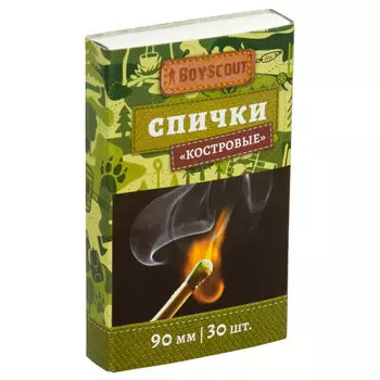 Спички костровые 30шт 9см Boyscout 61029
