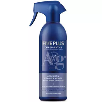 Спрей-актив Five Plus 350мл для всех видов экранов