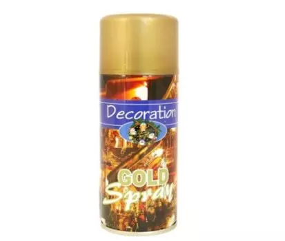 Спрей декор золото 250мл 45г