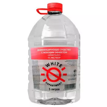 Средство дезинфицирующее кристалл 5 л с моющим эффектом 1% бутылка